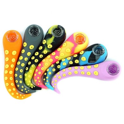 SILICONE HANDPIPE TENTACLES SP581